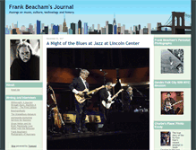 Tablet Screenshot of beachamjournal.com